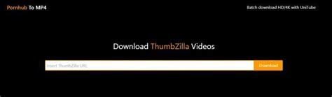 thumbzilla video download|Free Online Thumbzilla Video Downloader .